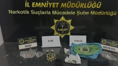Mersin Narkotik Operasyonunda 4 Şüpheli Cezaevine Gönderildi