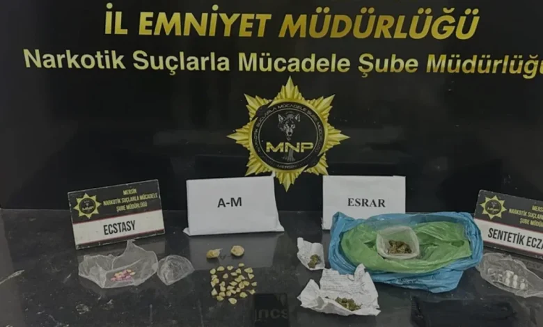 Mersin Narkotik Operasyonunda 4 Şüpheli Cezaevine Gönderildi