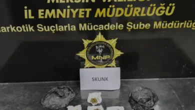 Mersin Narkotik Operasyonunda İki Tutuklama Kararı