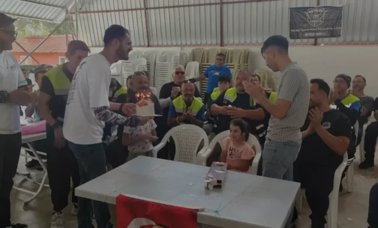 Motosiklet Tutkunları 6 Yaşındaki Yağmur İçin Konvoy Düzenledi