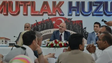 Osmaniye Valisi Serdengeçti Huzur Toplantısında Verileri Paylaştı