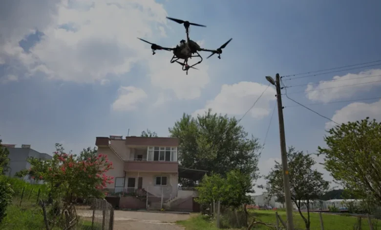 Osmaniye Yarbaşı Belediyesinden sineklerle mücadelede dron dönemi