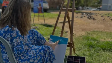 Ressam Ayşe Işık Eserlerini Hadrianus Kapısı'nda Sergiliyor