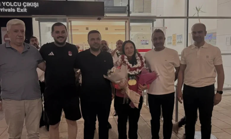 Safiye Temizdemir Akdeniz Oyunları Başarısıyla Kahramanmaraşta