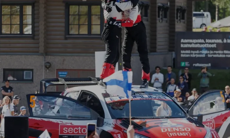 Toyota Finlandiya Rallisinde Podyumu Tamamen Kapattı
