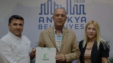 Yeşilay Hatay Şube Başkanı Ömer Bilgin Kurum Ziyaretlerini Sürdürüyor