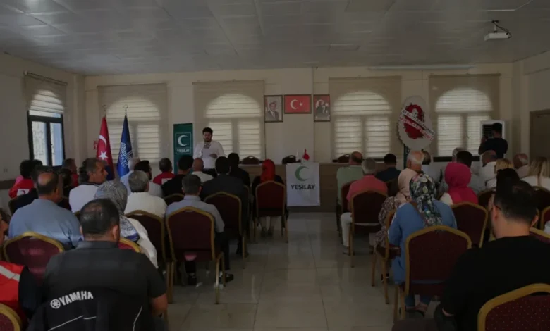 Yeşilay Hatay Şubesi Başkanlığına Ömer Bilgin Seçildi