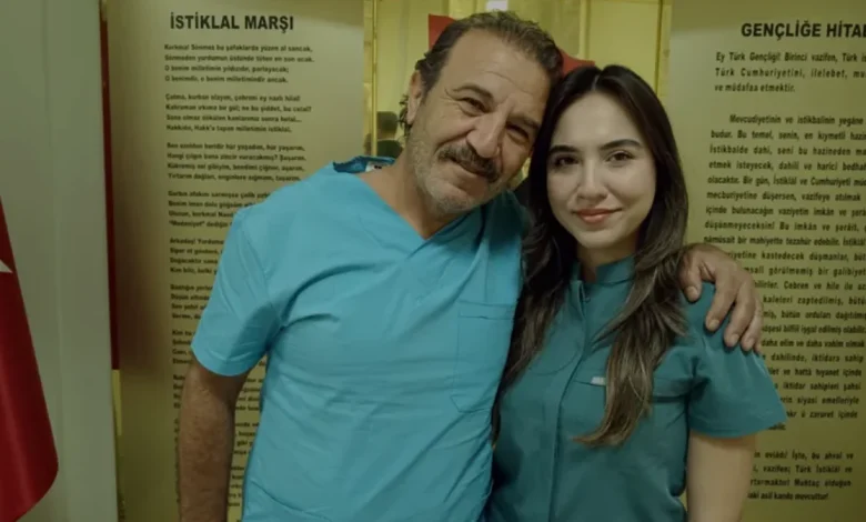 Adana Kozan Devlet Hastanesinde Baba Kız Aynı Çatı Altında