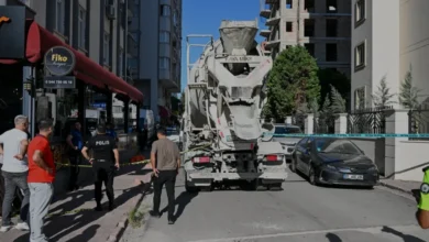 Adana Seyhan'da Beton Mikseri Kazası Bir Can Aldı