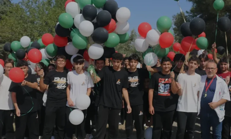 Adana'da Öğrencilerden Filistinli Çocuklar İçin Destek Etkinliği