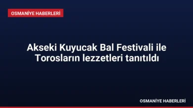 Akseki Kuyucak Bal Festivali ile Torosların lezzetleri tanıtıldı