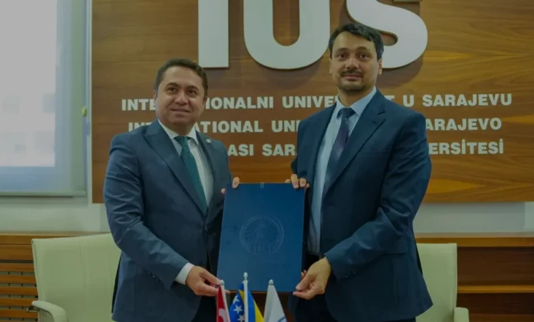 ALKÜ ve Uluslararası Saraybosna Üniversitesi Arasında İş Birliği