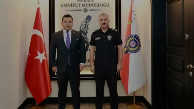 Anamur Başsavcısı Tanju Çatlı'dan Mersin'de Protokol Temasları
