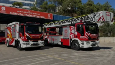Antalya Büyükşehir Belediyesi Kumluca İtfaiye Filosunu Güçlendirdi