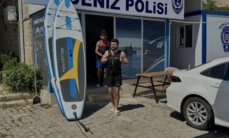 Antalya Falezler Açığında Mahsur Kalan İki Kişi Kurtarıldı
