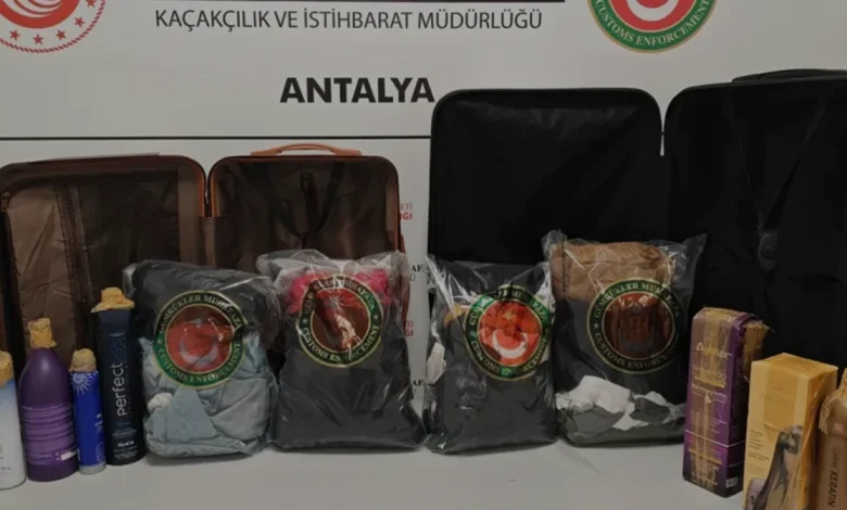Antalya Havalimanında 18 Kilogramdan Fazla Uyuşturucu Yakalandı