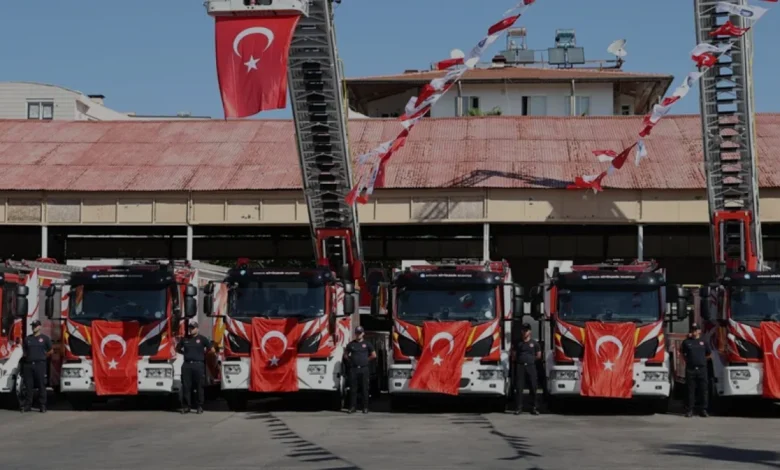 Antalya İtfaiye Filosuna 14 Milyon Avroluk Yeni Araç Takviyesi