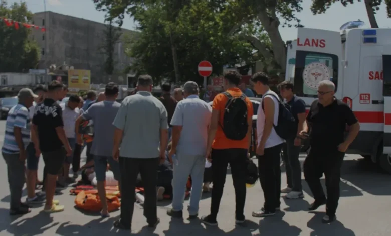 Antalya Serikte Motosiklet Kazası Bir Kişi Yaralandı
