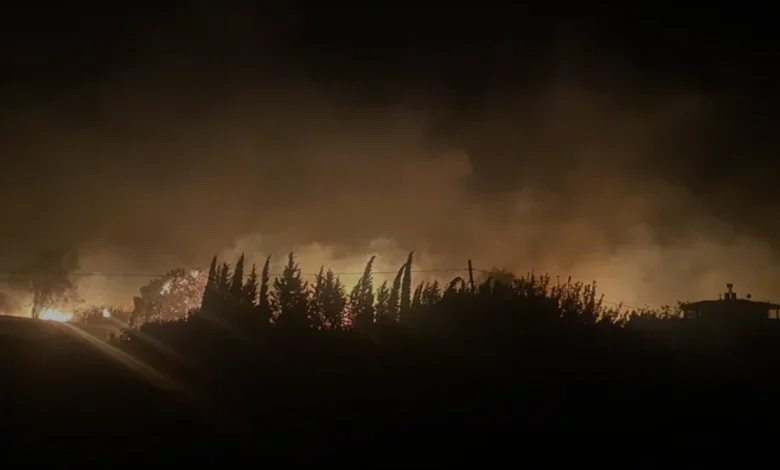 Antalya Serik'te Yangın Felaketi Beş Ev Kül Oldu