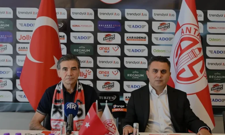 Antalyaspor Teknik Direktörlük Koltuğunu Osman Özköylüye Emanet Etti