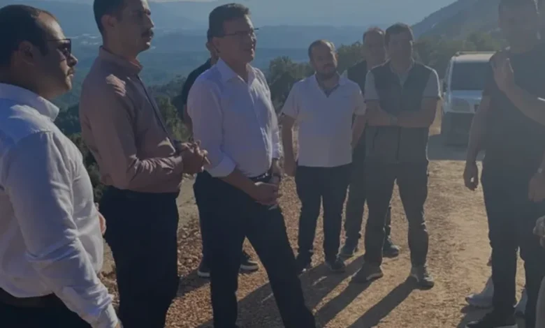 Atay Uslu Batı Antalya Yol Projesindeki Çalışmaları Denetledi