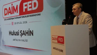 DAİMFED Antalya Şubesi Kentte Yenilenme Hedefiyle Kuruldu