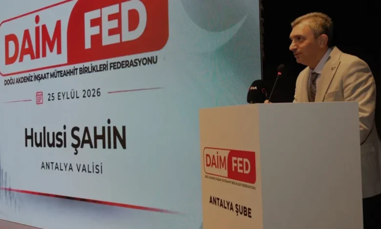 DAİMFED Antalya Şubesi Kentte Yenilenme Hedefiyle Kuruldu