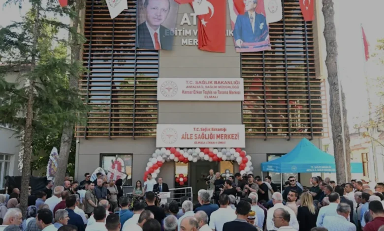 Elmalı İlçesinde Yeni Sağlık Kompleksi Hizmete Girdi