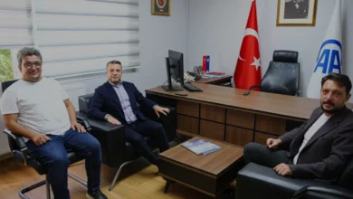Fatih Mehmet Kocaispir Anadolu Ajansı Adana Ofisini Ziyaret Etti
