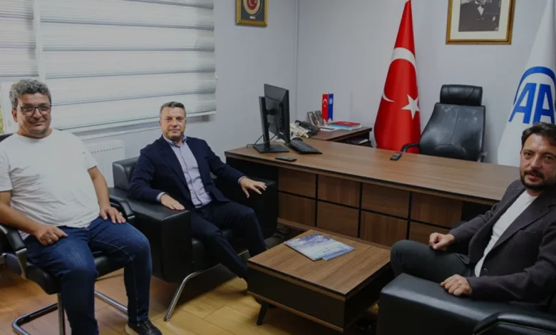 Fatih Mehmet Kocaispir Anadolu Ajansı Adana Ofisini Ziyaret Etti
