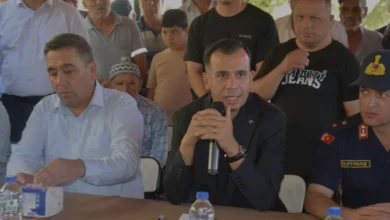 Gülnar Kaymakamı Emrah Aslan Kuskan Mahallesinde İncelemelerde Bulundu