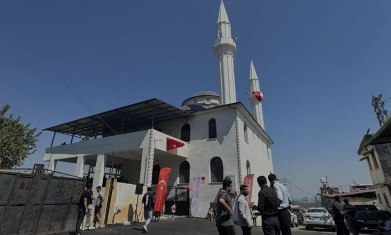 Hatay Altınözü Atayurdu Mahallesinde Yeni Cami İbadete Açıldı