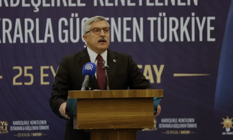 Hüseyin Yayman Hatay'da Türkiye Yüzyılı mesajı verdi