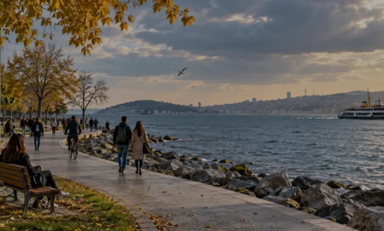 Kadıköy Sahilinde Sonbahar Havası ve Dikkat Edilmesi Gerekenler
