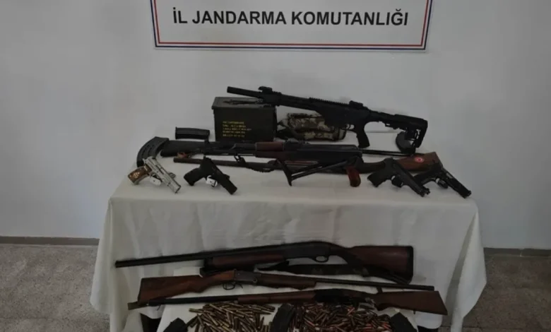 Kahramanmaraş ve Şanlıurfa merkezli silah kaçakçılığı operasyonu