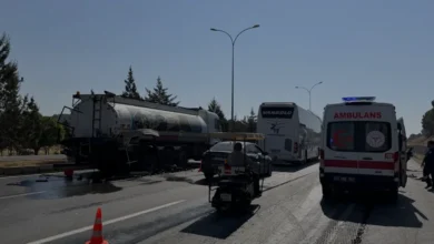 Kahramanmaraşta Kamyona Çarpan Otomobilde Bir Kişi Yaşamını Yitirdi