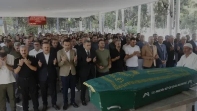 KKTC Gemi Kazasında Yaşamını Yitiren Reyhan Verim Mersinde Toprağa Verildi