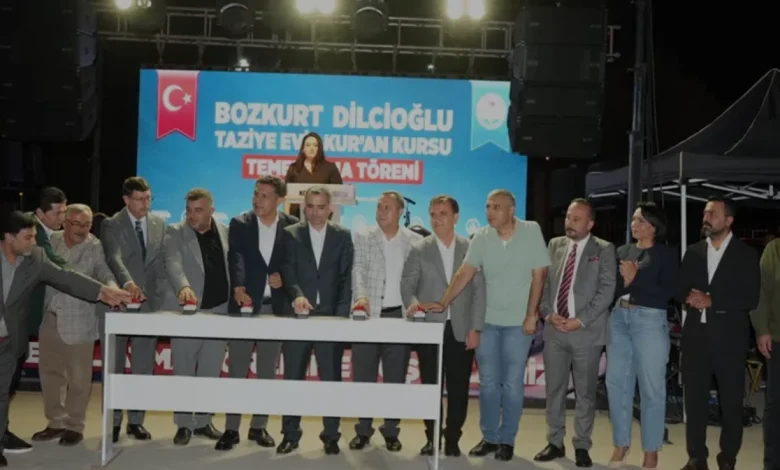 Kozan İlçesinde Bozkurt Dilcioğlu Taziye Evi ve Kur'an Kursu İnşaatı Başladı