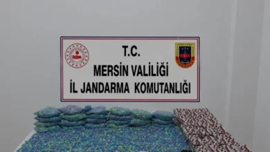 Mersin Erdemli'de Büyük Uyuşturucu Operasyonu