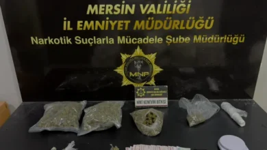 Mersin Narkotik Operasyonunda 4 Şüpheli Tutuklandı