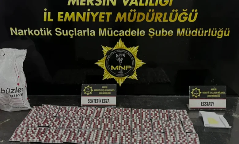 Mersin Narkotik Operasyonunda İki Kişi Cezaevine Gönderildi