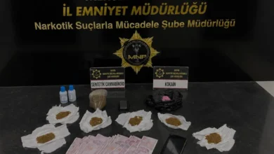 Mersin Narkotik Operasyonunda İki Şüpheli Tutuklandı
