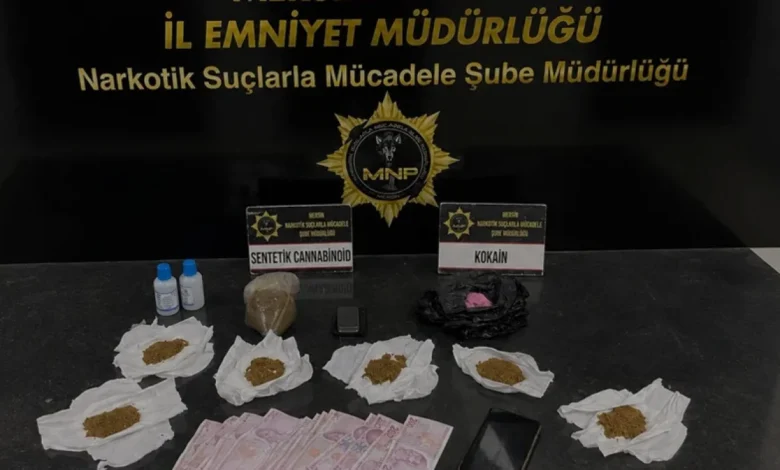 Mersin Narkotik Operasyonunda İki Şüpheli Tutuklandı