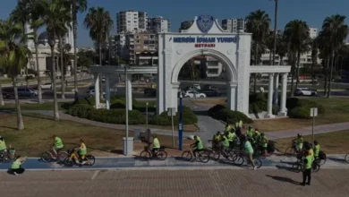 Mersin'de Bağımlılıkla Mücadele İçin Pedal Çevirdiler