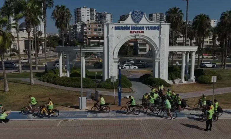 Mersin'de Bağımlılıkla Mücadele İçin Pedal Çevirdiler