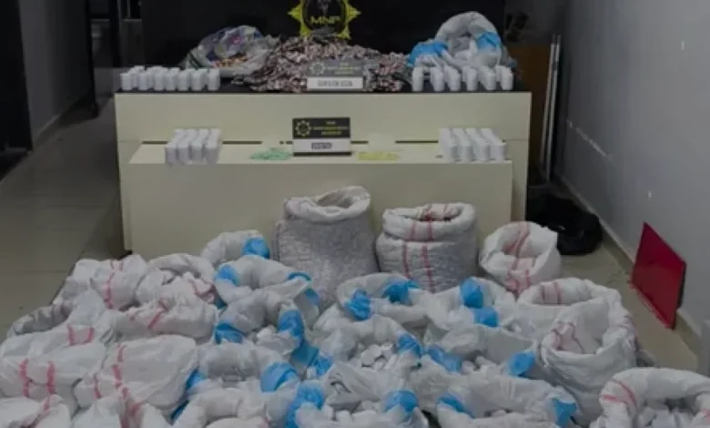 Mersin'de Hastane Otoparkında Büyük Uyuşturucu Operasyonu