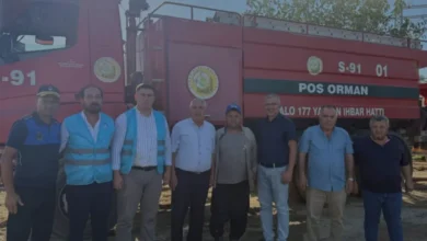 MHP Karaisalı İlçe Başkanı Şekerci Yangın Bölgesinde İncelemelerde Bulundu