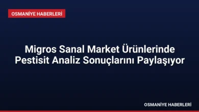Migros Sanal Market Ürünlerinde Pestisit Analiz Sonuçlarını Paylaşıyor