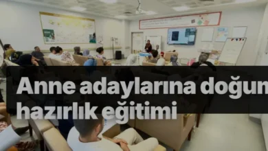 Osmaniye Eğitim ve Araştırma Hastanesinden anne adaylarına özel eğitim
