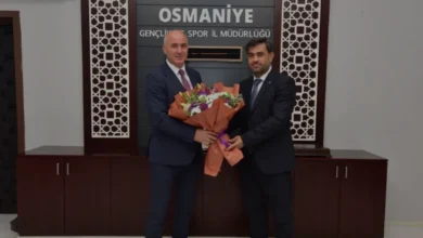 Osmaniye Gençlik ve Spor İl Müdürlüğünde Görev Değişimi